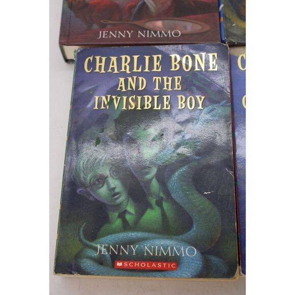 Charlie Bone Paperback & Hardback Lot Books 1,3,4,5 - Picture 8 of 11